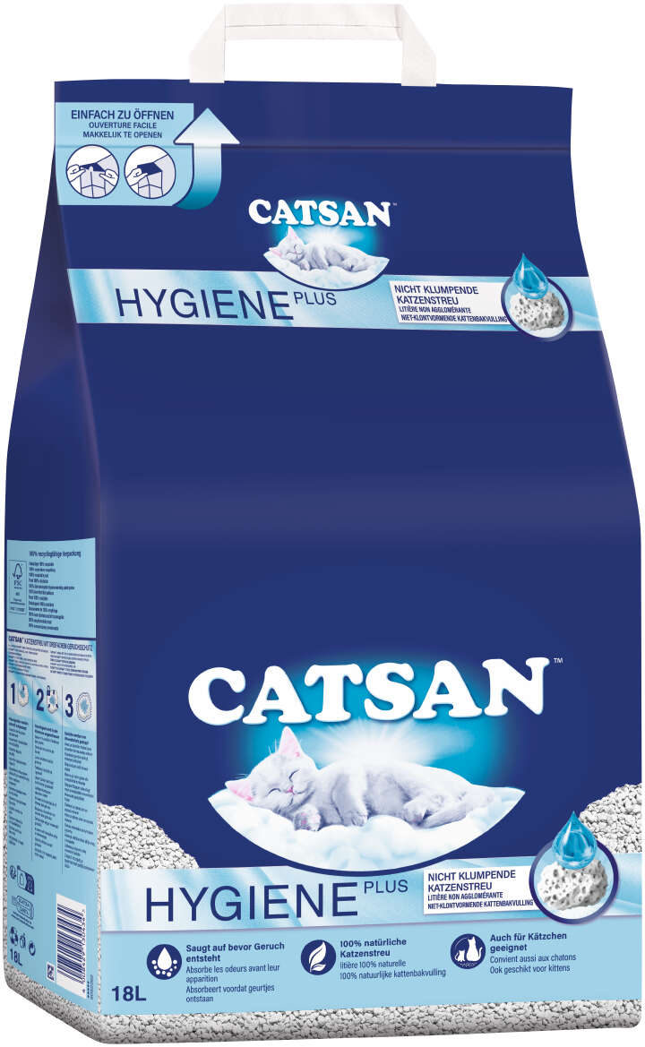 CATSAN Katzenstreu Hygiene Plus